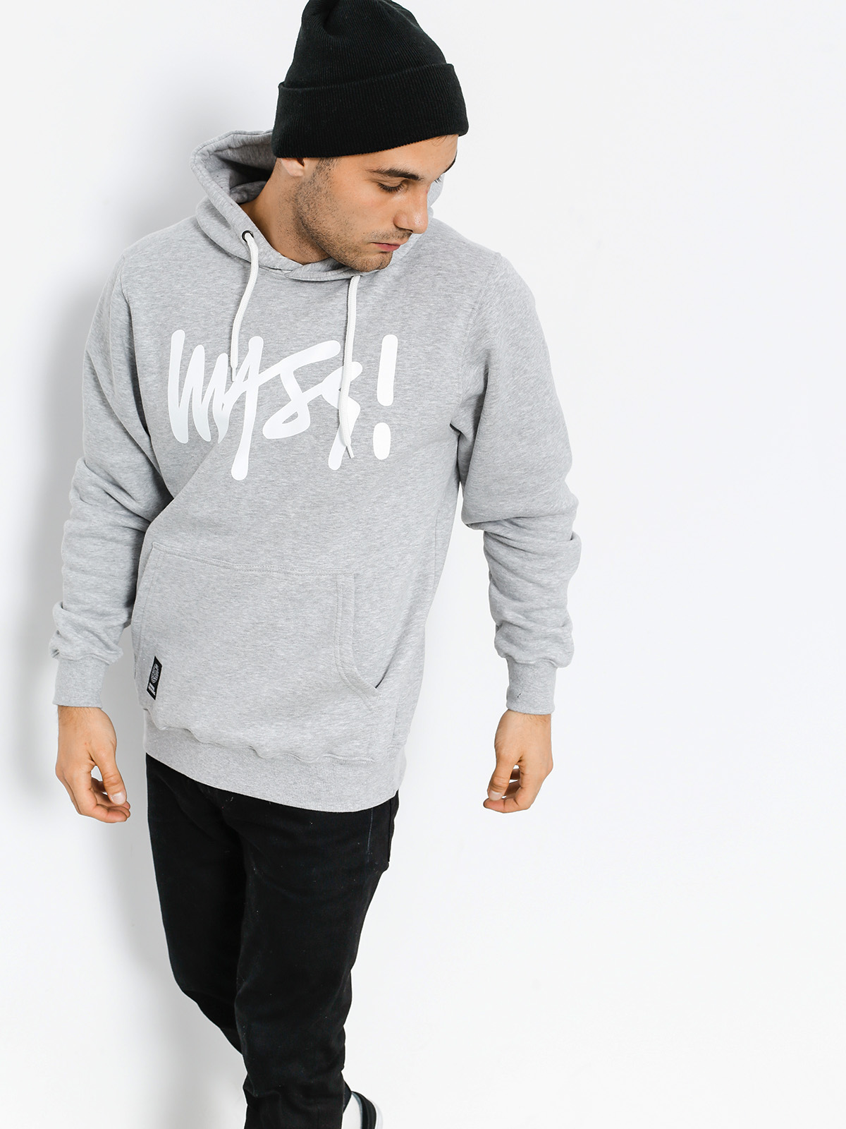 MassDnm Hoody Signature HD (light heather grey)