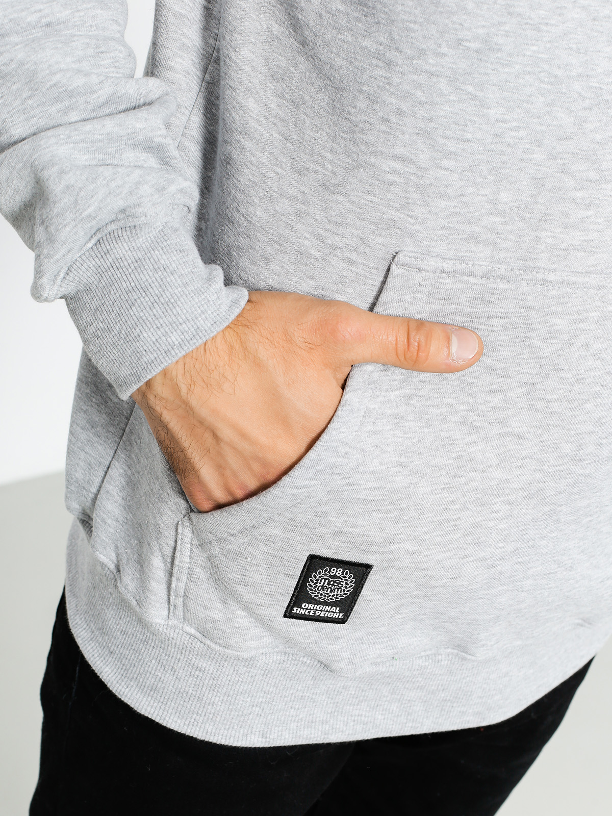 MassDnm Hoody Signature HD (light heather grey)