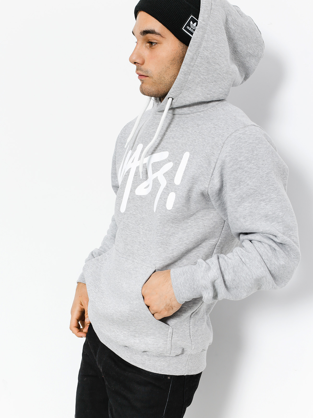 MassDnm Hoody Signature HD (light heather grey)
