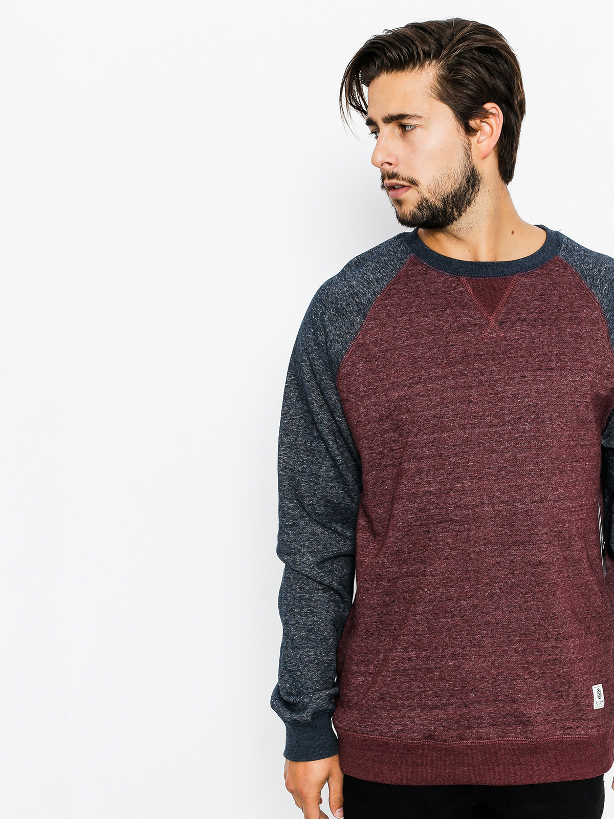 Element Sweatshirt Meridian Block Cr (napa red)