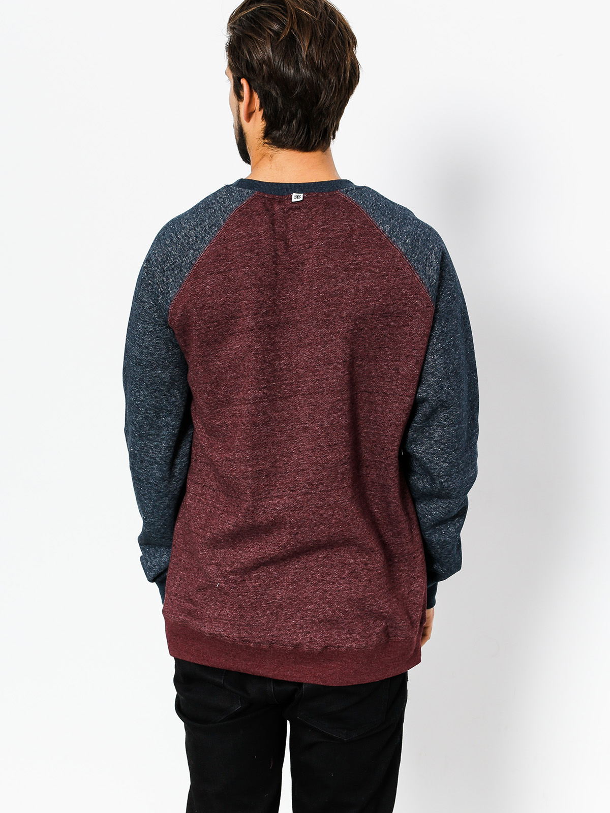 Element Sweatshirt Meridian Block Cr (napa red)