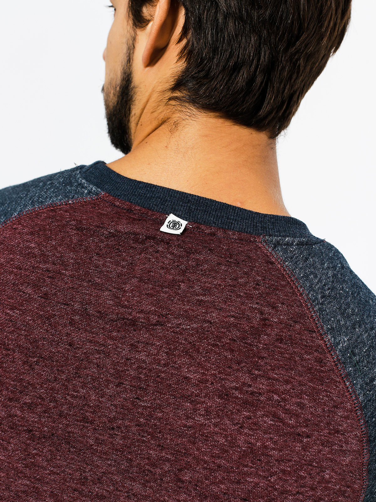 Element Sweatshirt Meridian Block Cr (napa red)