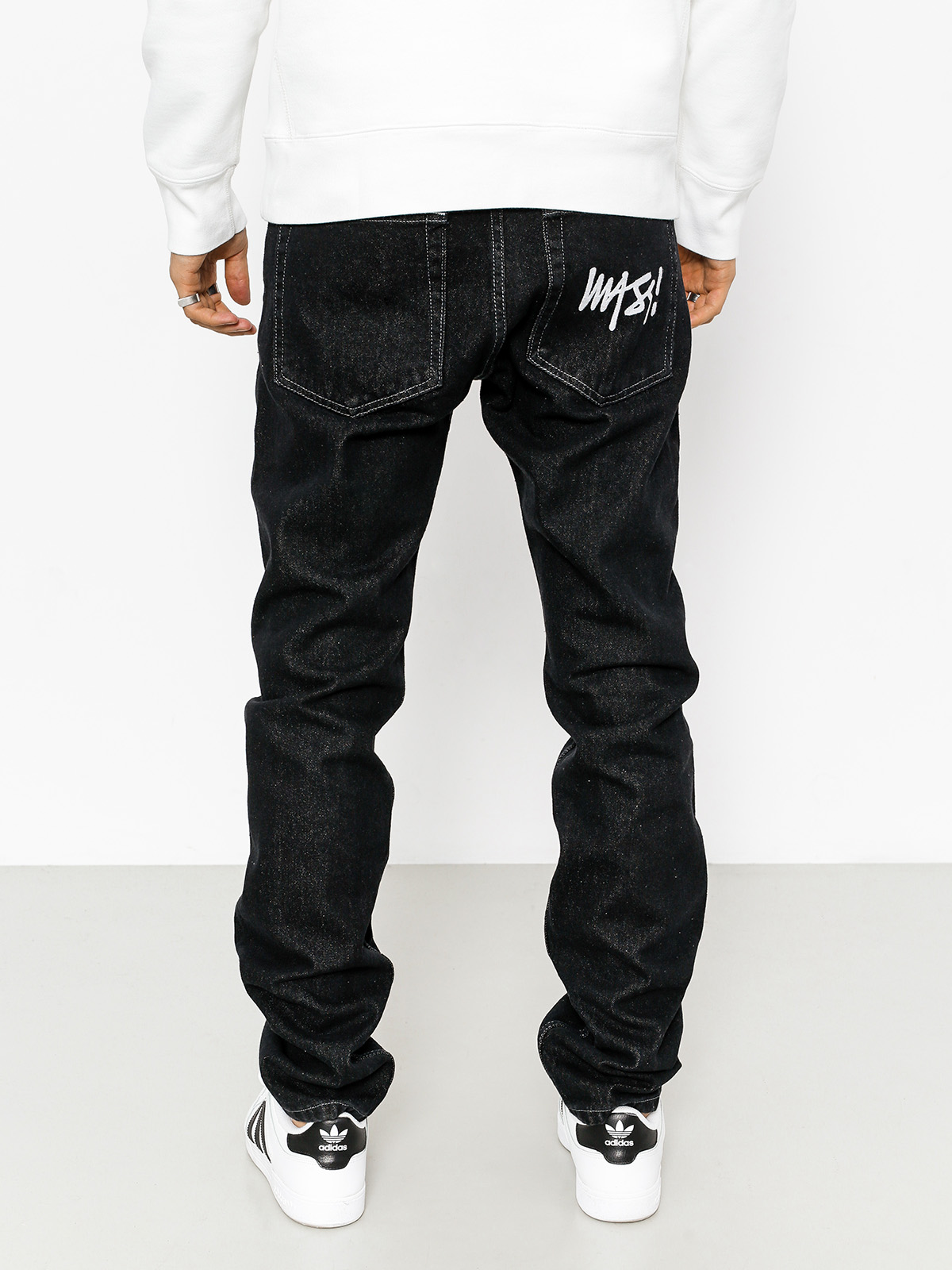 MassDnm Pants Signature (black rinse)
