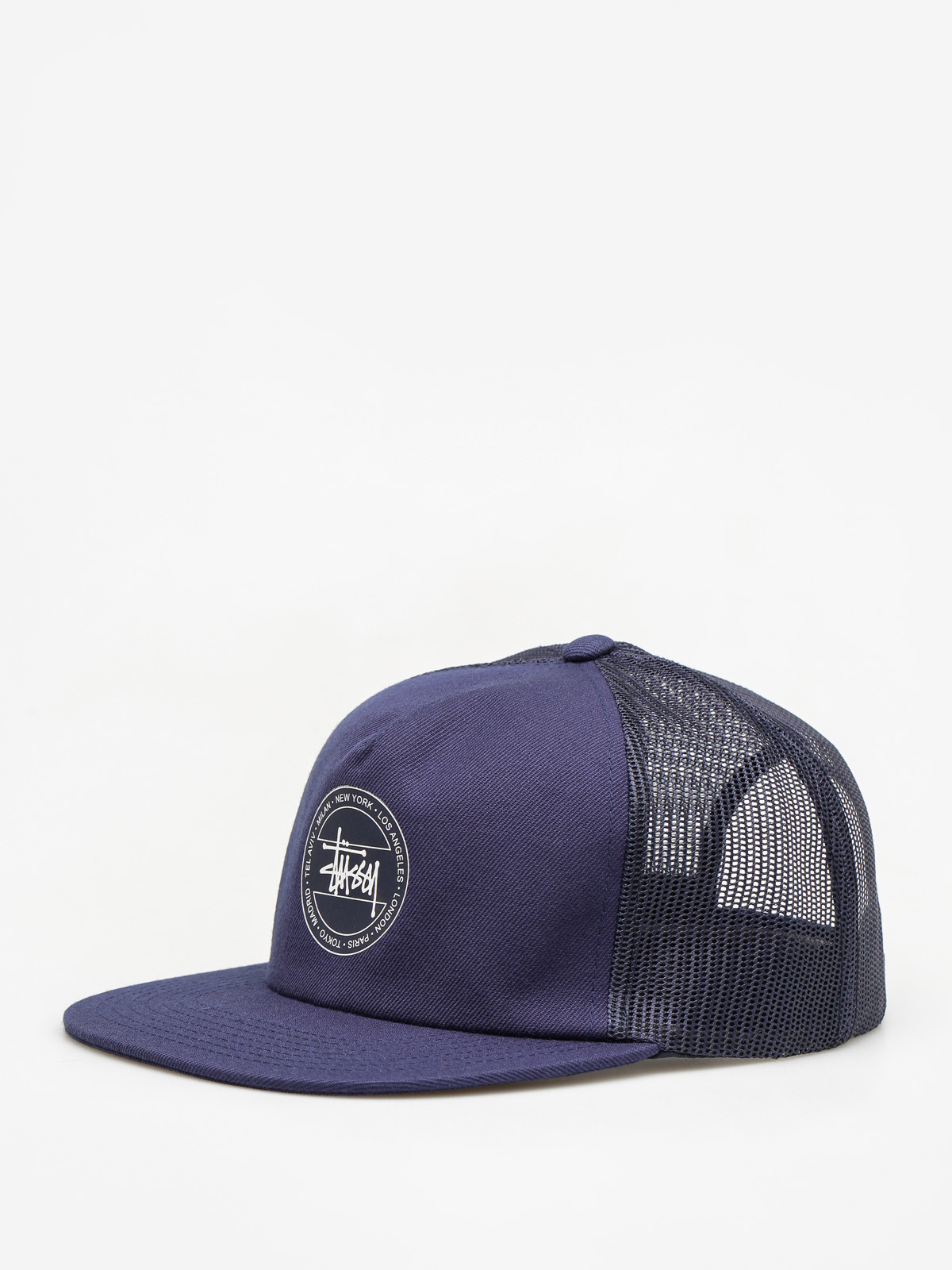 Stussy Cap Dot Trucker - navy blue (navy)