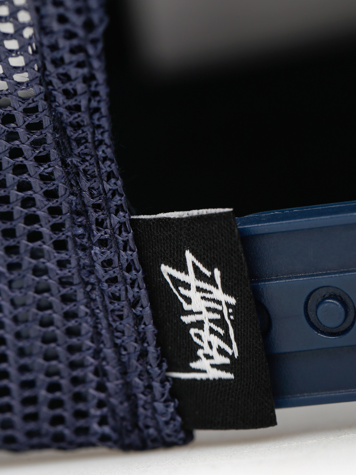 Stussy Cap Dot Trucker (navy)