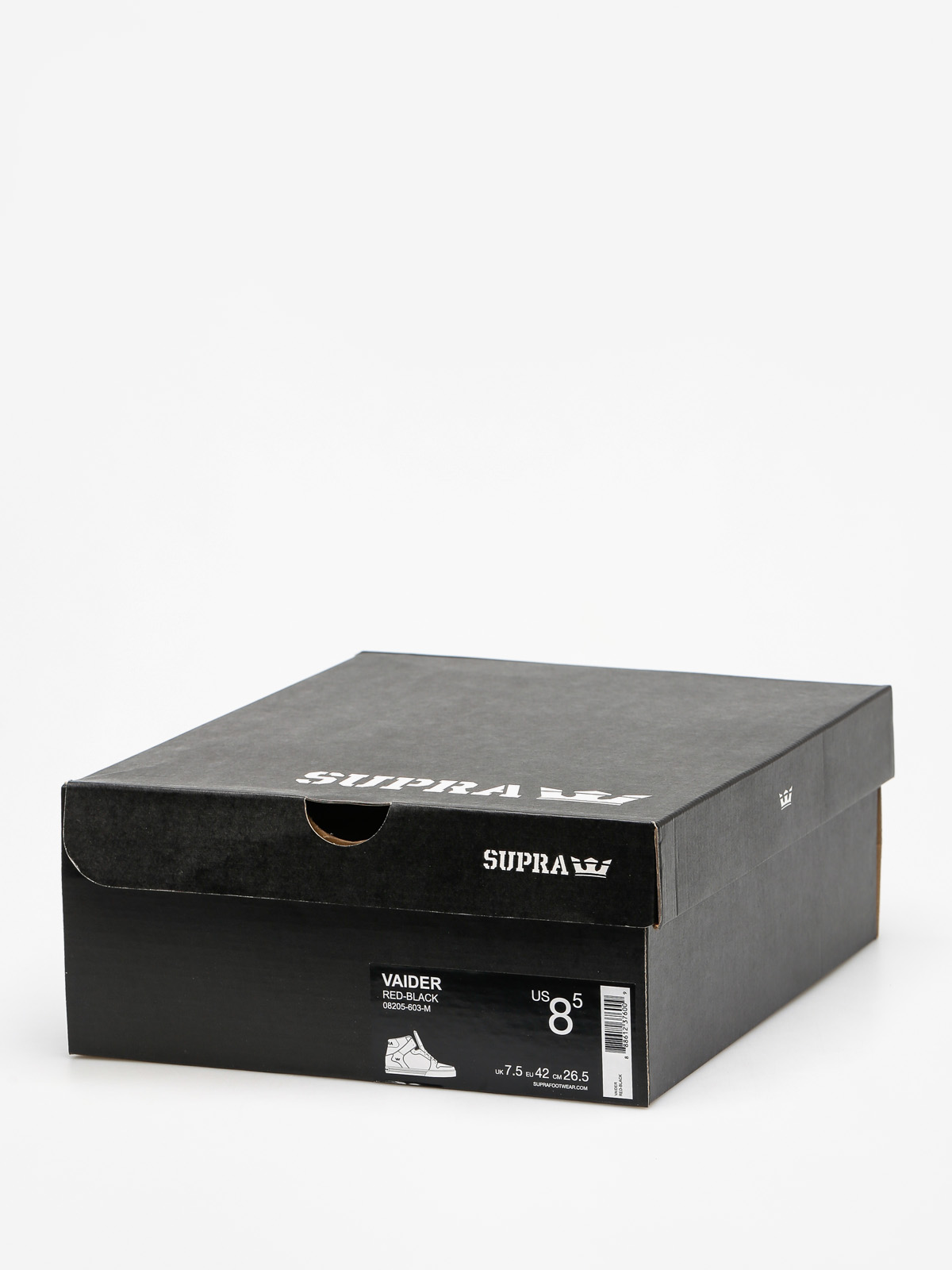 Supra Schuhe Vaider (red black)