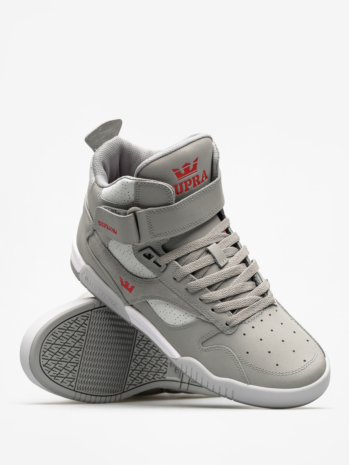 Grey Supra Bleeker Red Black White Supra Shoes Bleeker Grey (grey