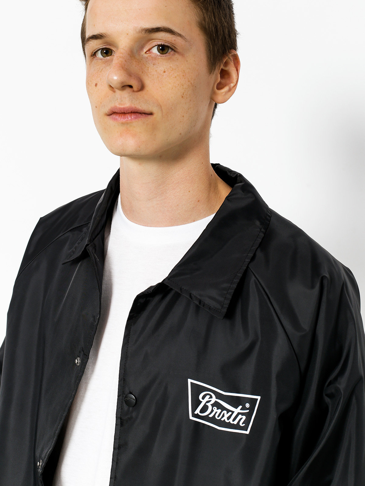 Brixton Jacket Stith (black/white)
