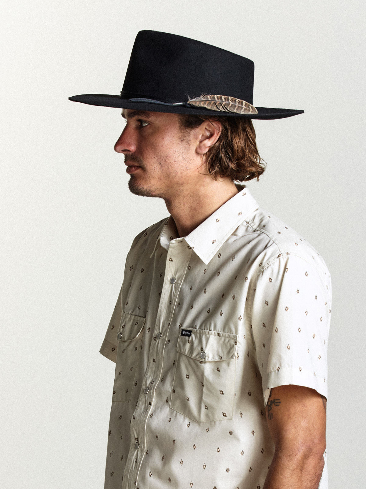 Brixton Hat Topeka Fedora (black)