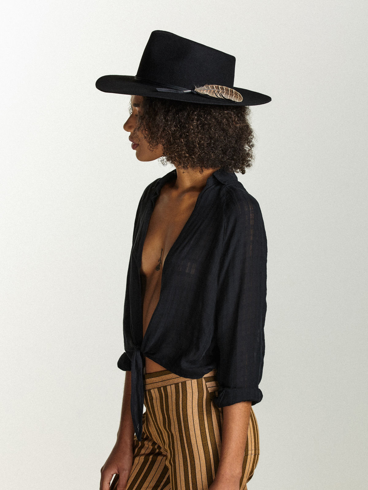 Brixton Hat Topeka Fedora (black)