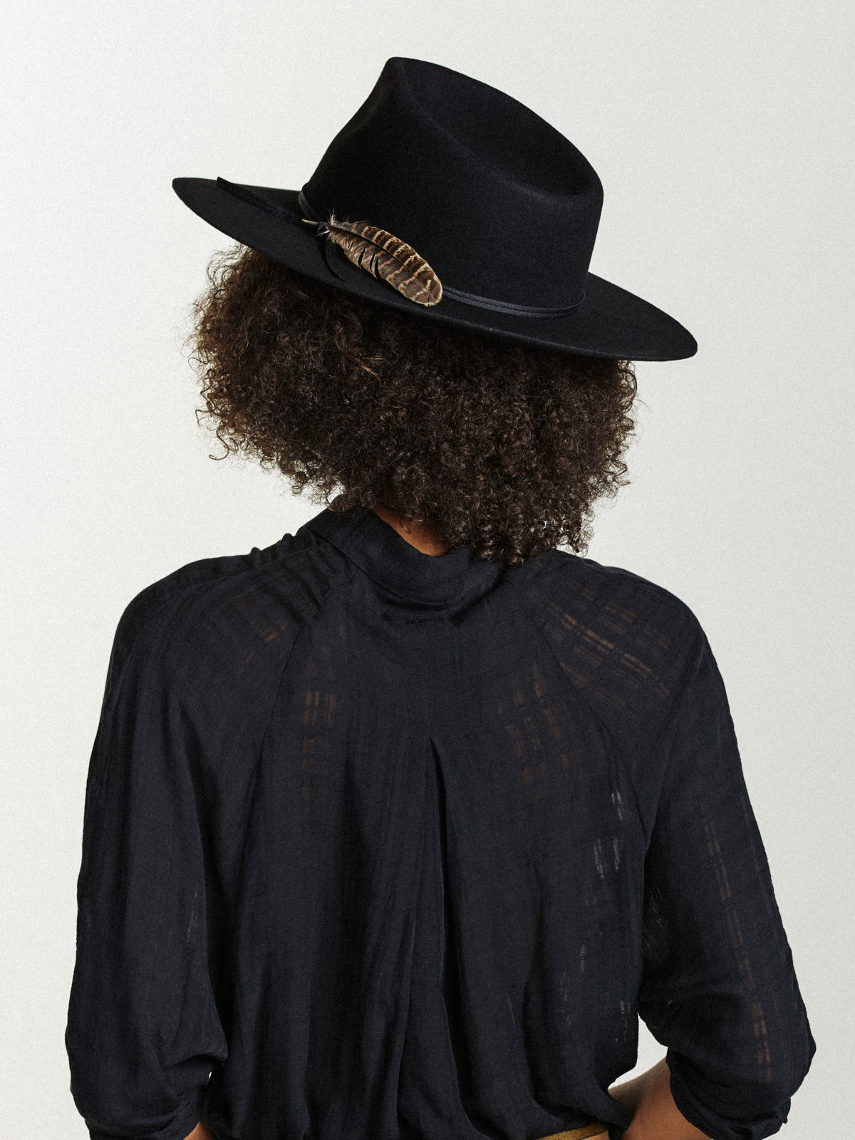 Brixton Hat Topeka Fedora (black)