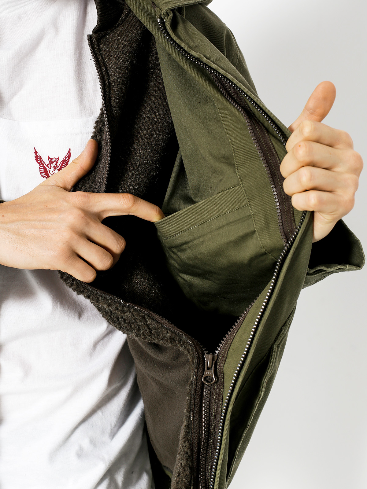 Brixton Jacket Galloway (olive)