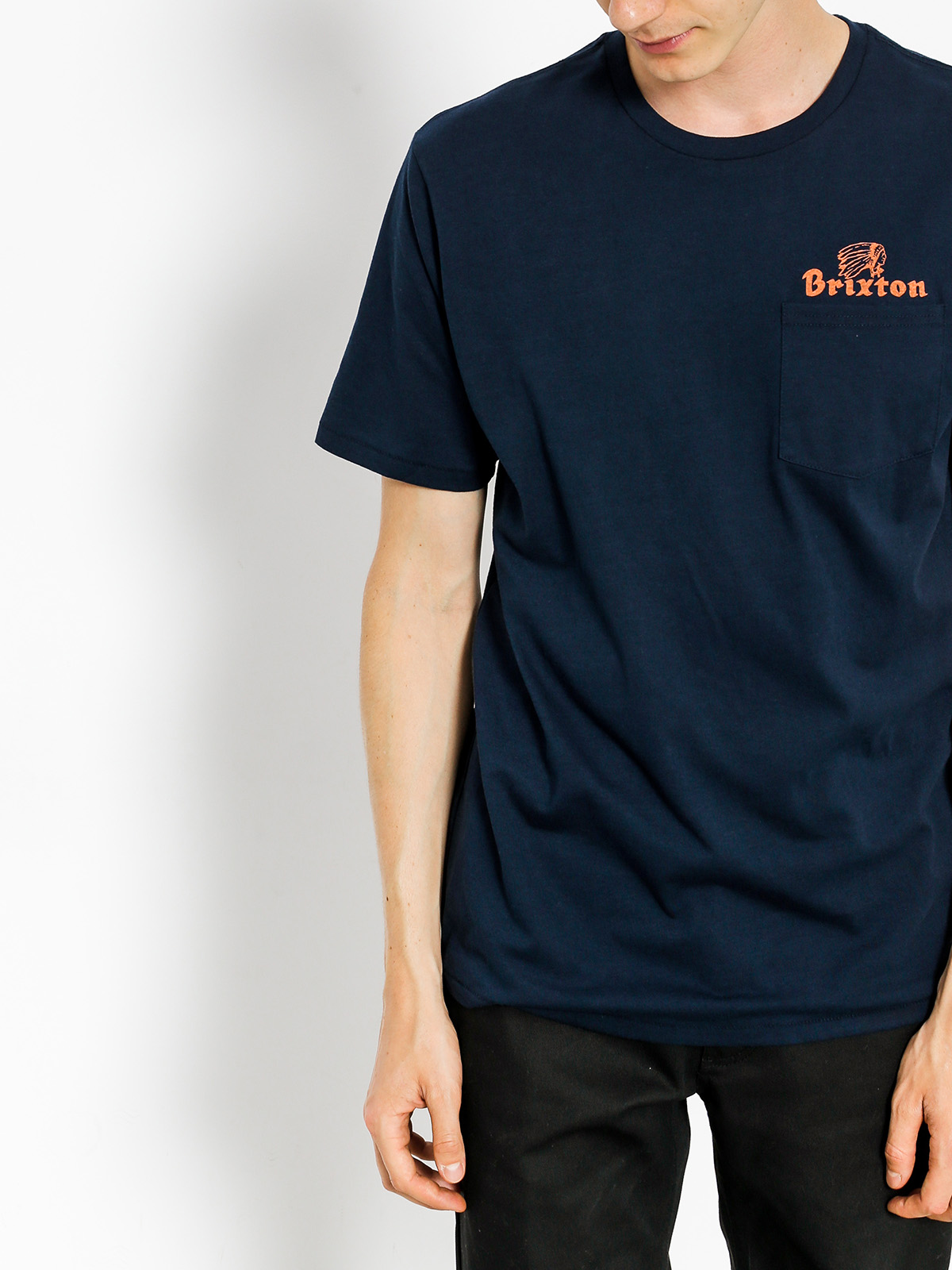 Brixton T-shirt Tanka II Pkt (navy)