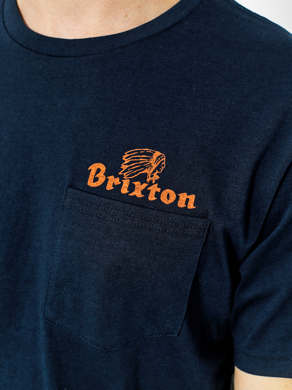 Brixton T-shirt Tanka II Pkt (navy)
