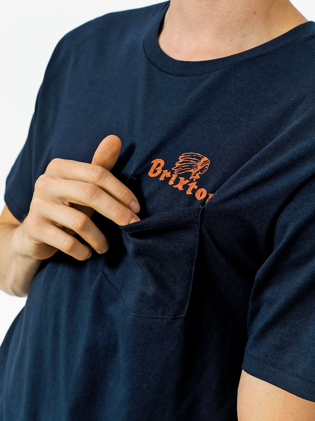 Brixton T-shirt Tanka II Pkt (navy)