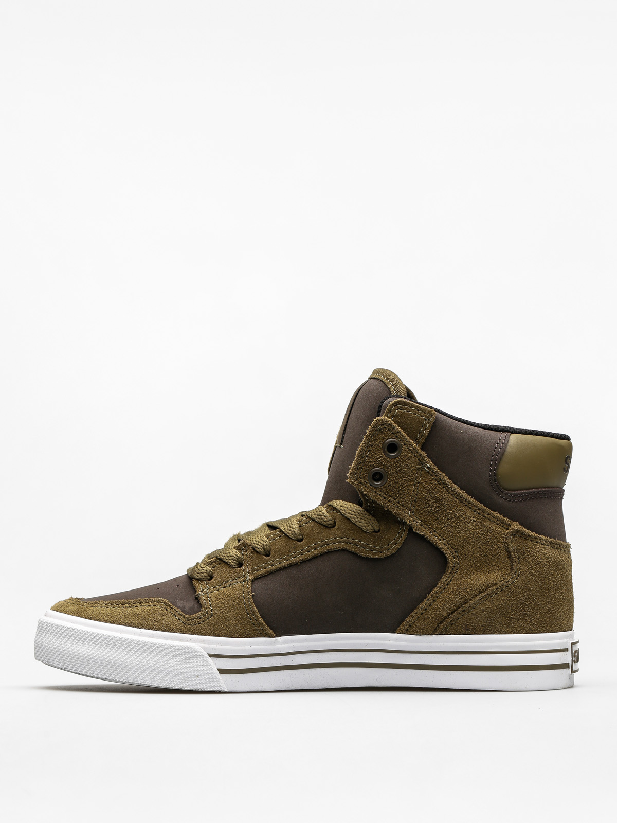 supra vaider olive white