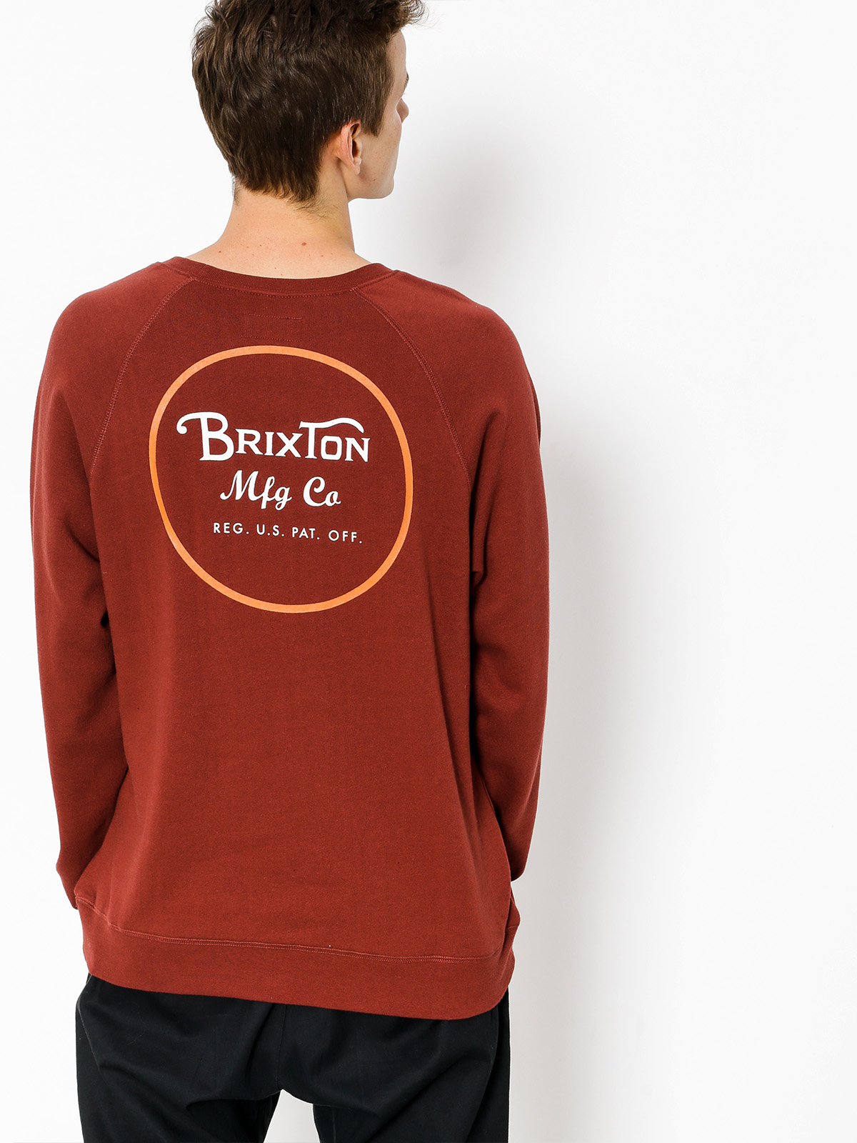 Brixton Sweatshirt Wheeler (brick)