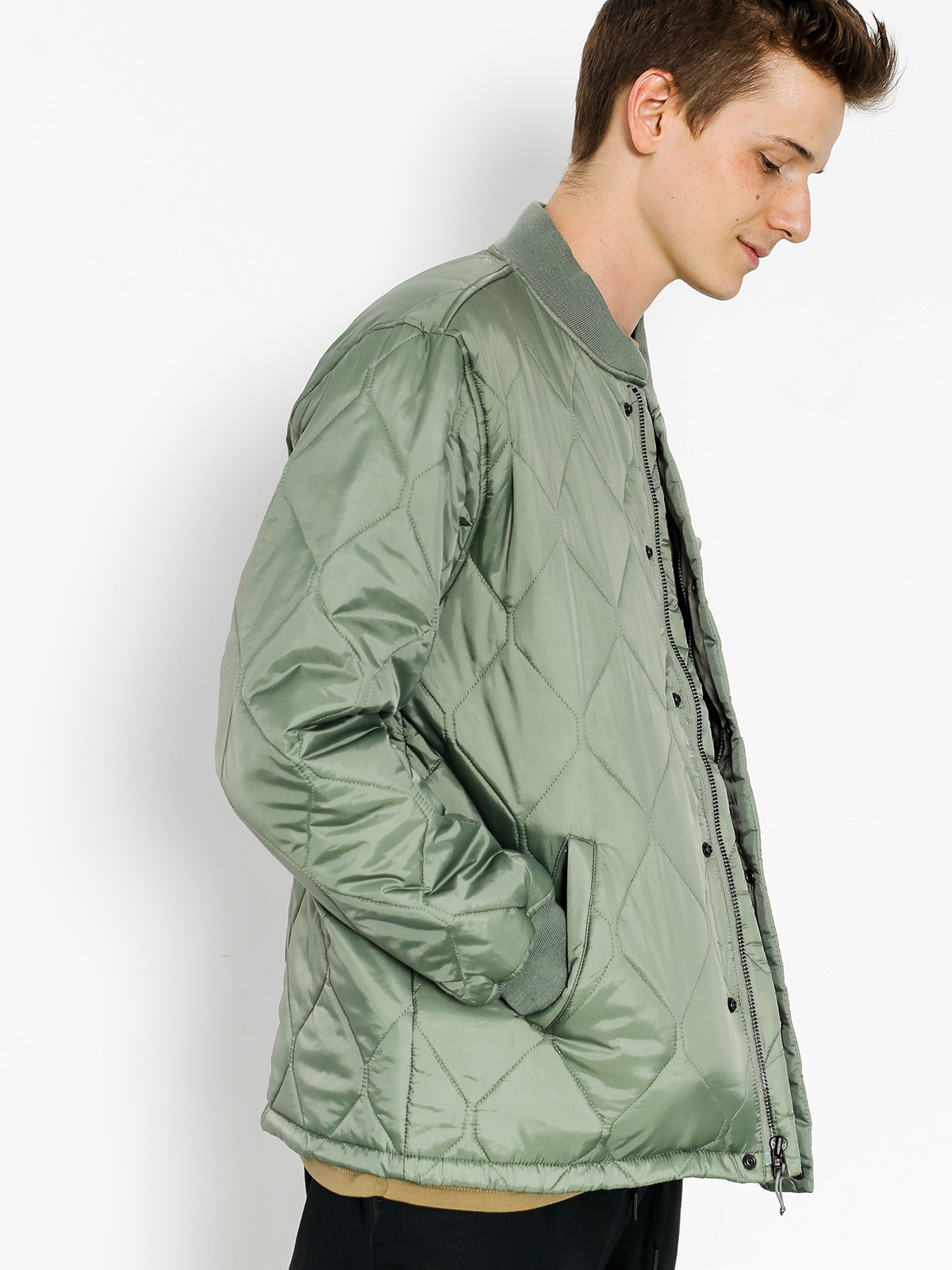 Quilted Jacket Brixton Crawford Jacket Brixton Jacket Crawford