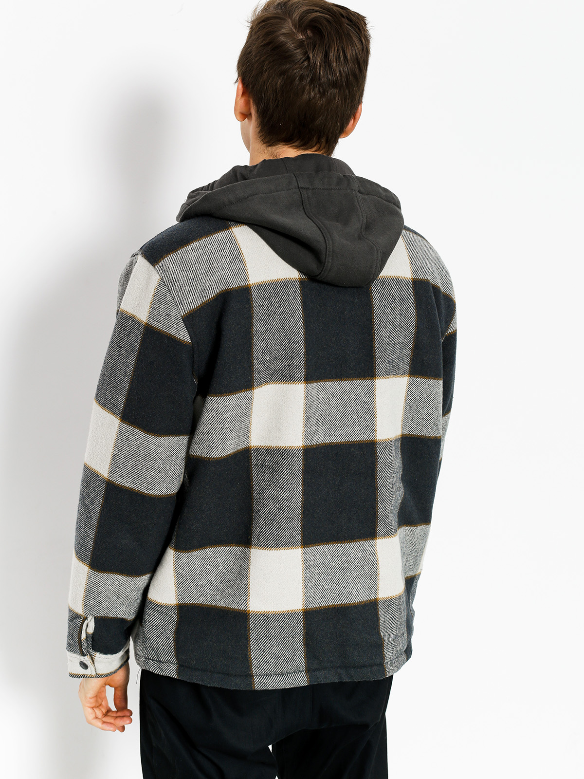 Brixton Jacket Casburn (charcoal/bone white)