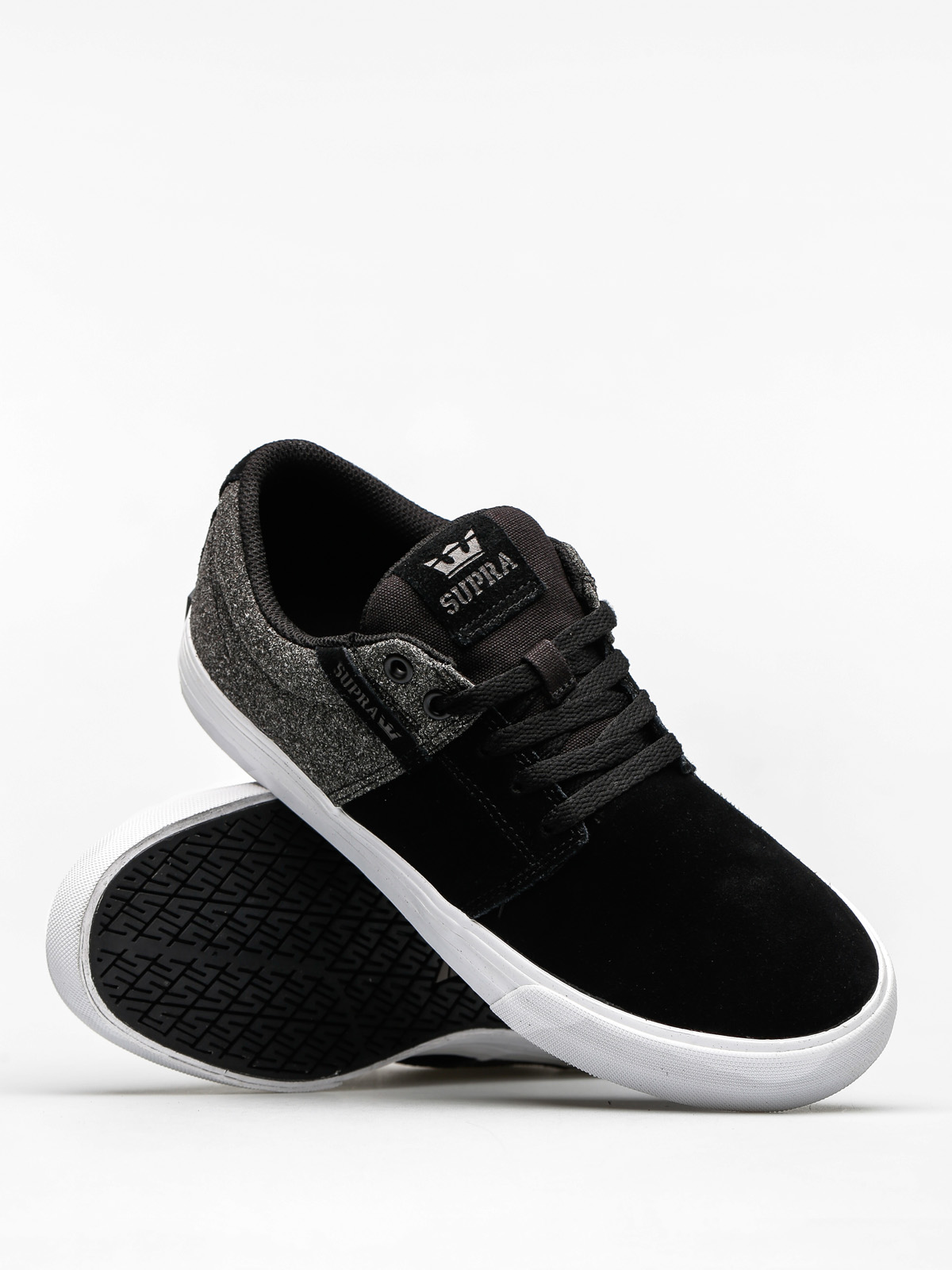 Supra Schuhe Stacks II Vulc (black white/black)
