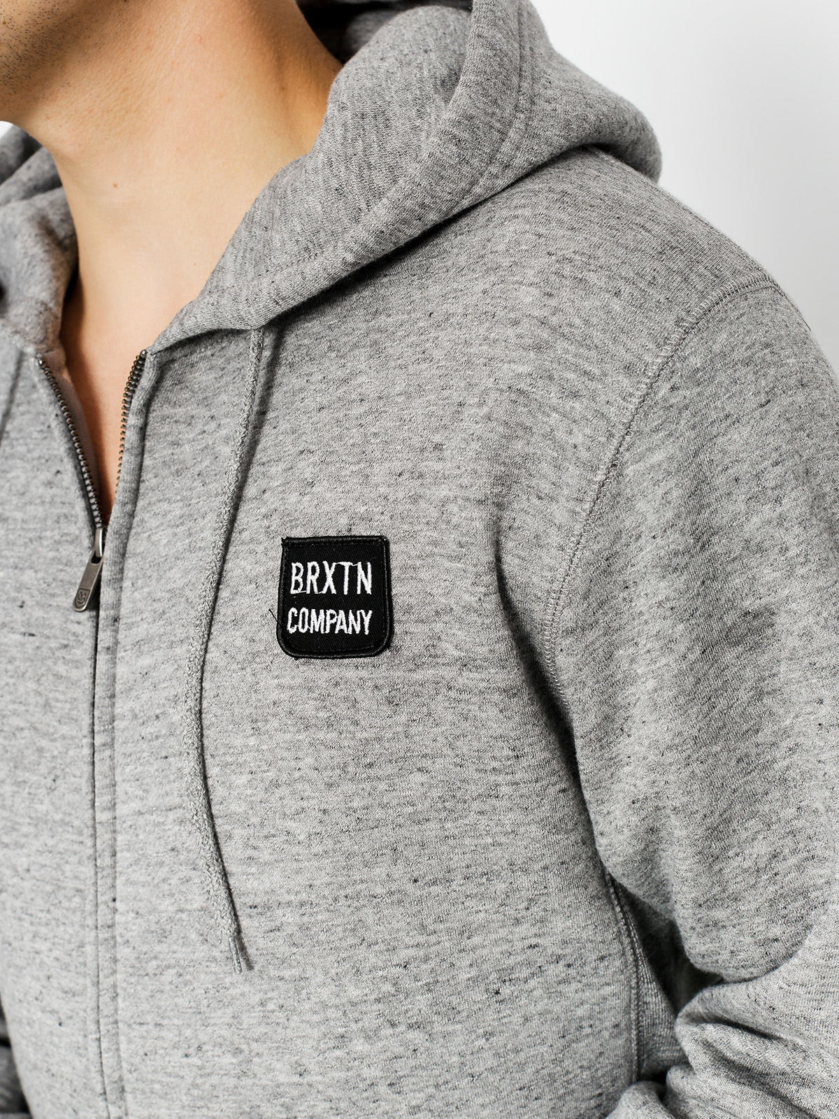 Brixton Hoodie Bering ZHD (heather grey)