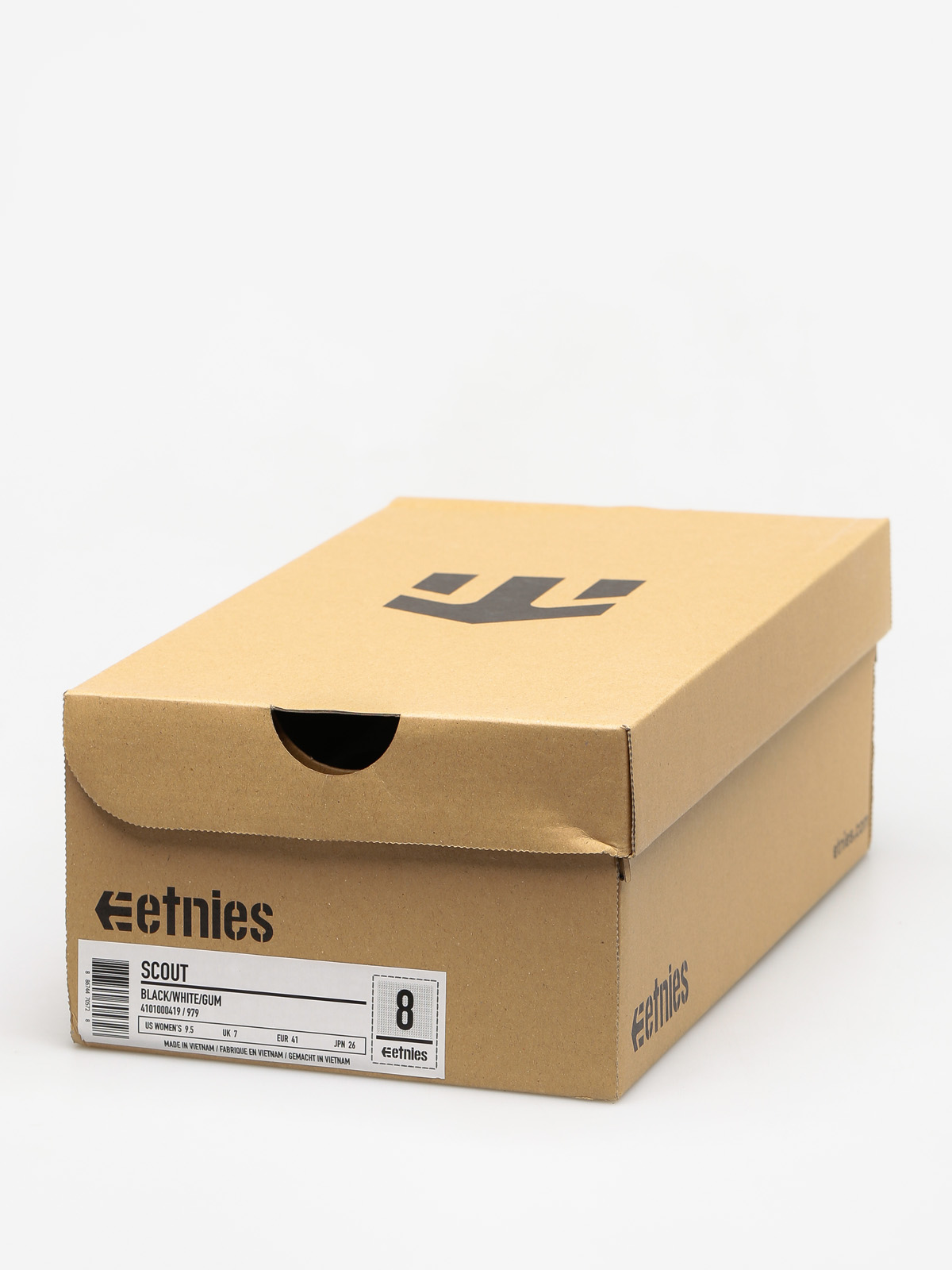 Etnies Schuhe Scout (blk/wht/gum)