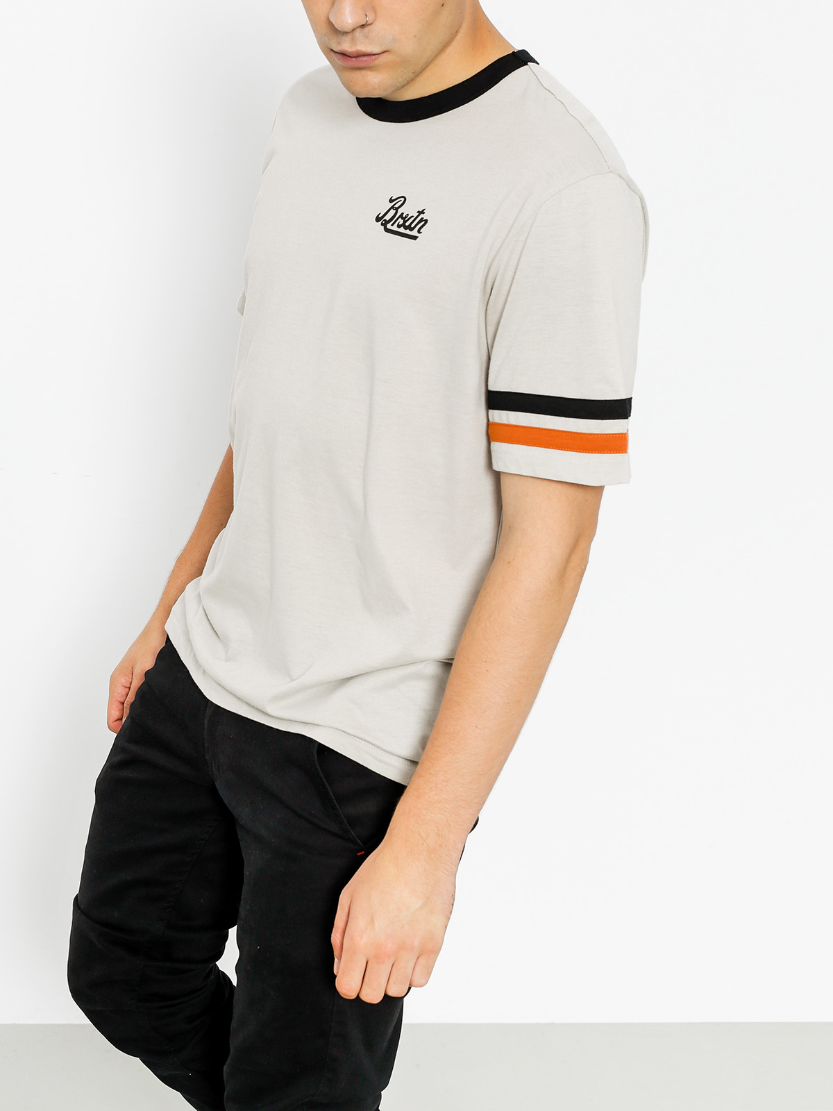 Brixton T-shirt Houston (stone)