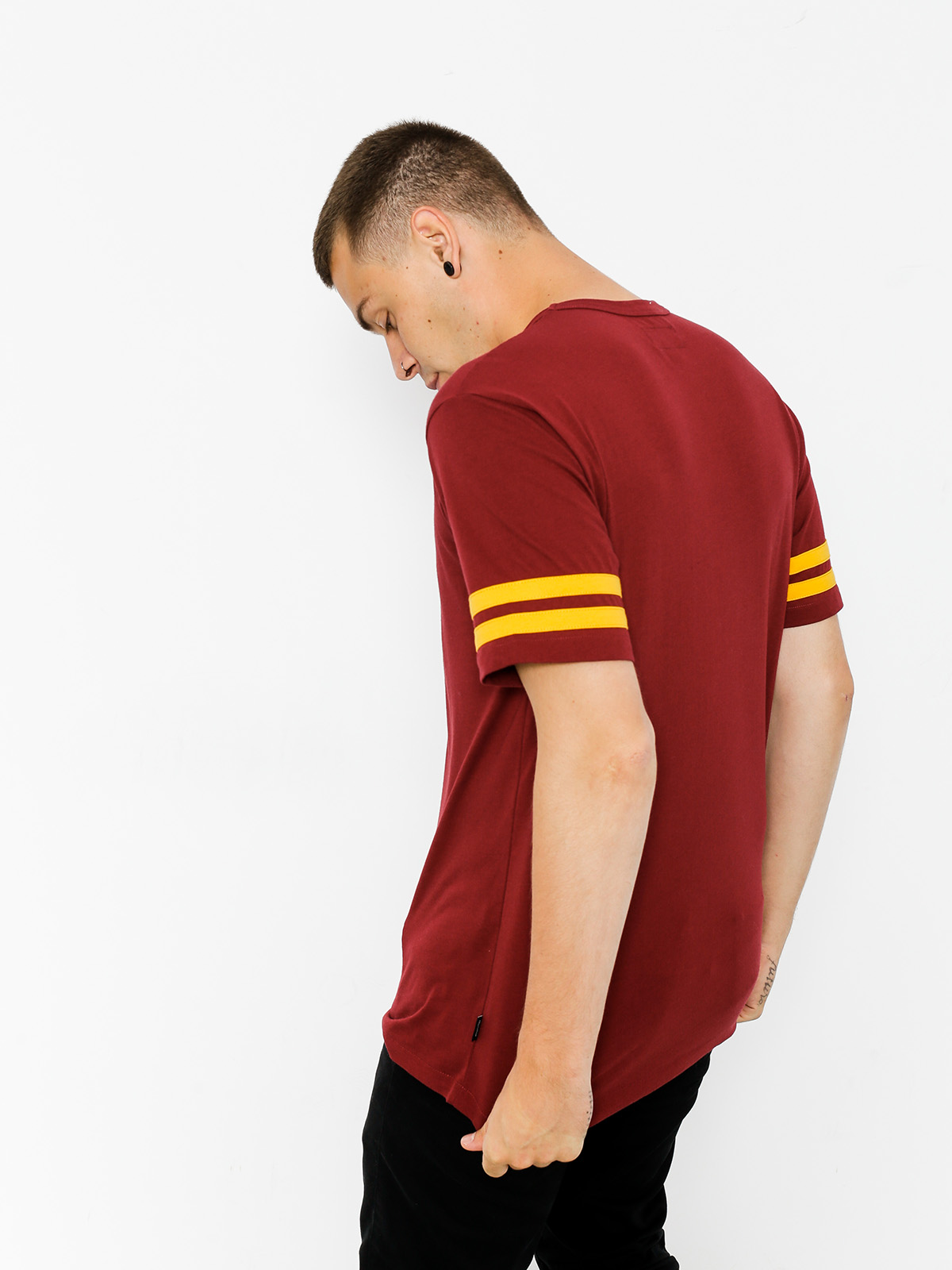 Brixton T-shirt Houston (burgundy)