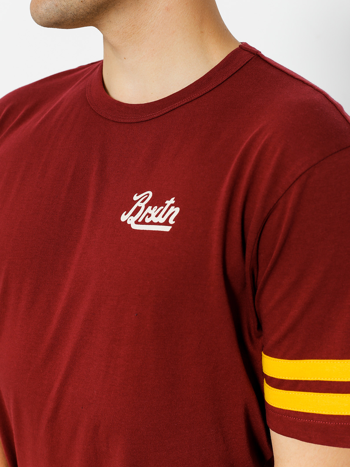 Brixton T-shirt Houston (burgundy)