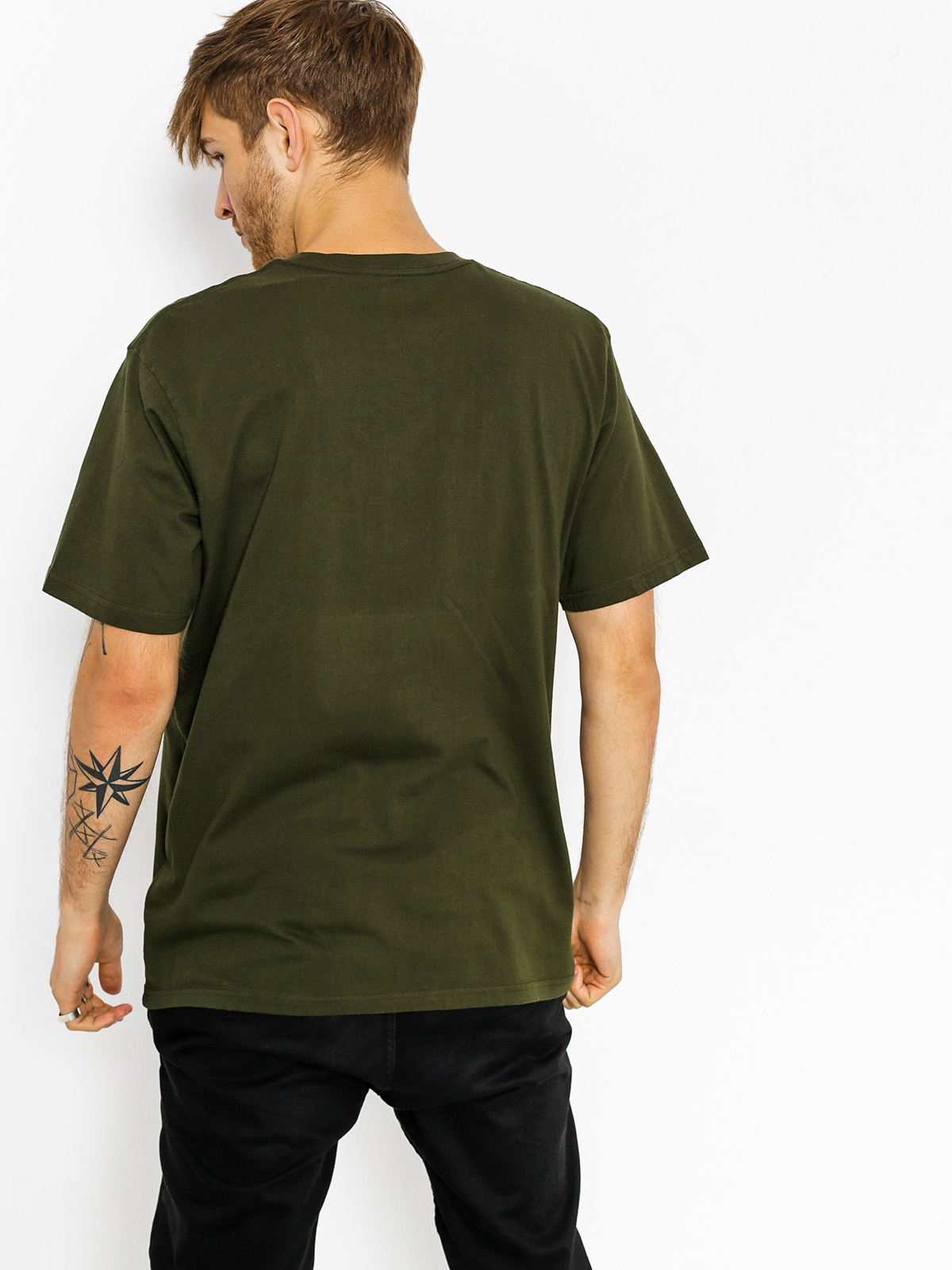 DC T-shirt Square Boxing (dark olive)