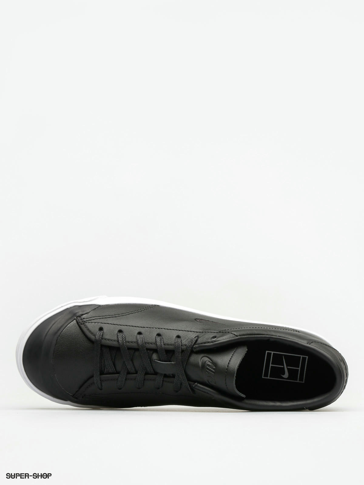 Nike All Court 2 Low Leather Shoes black black black white