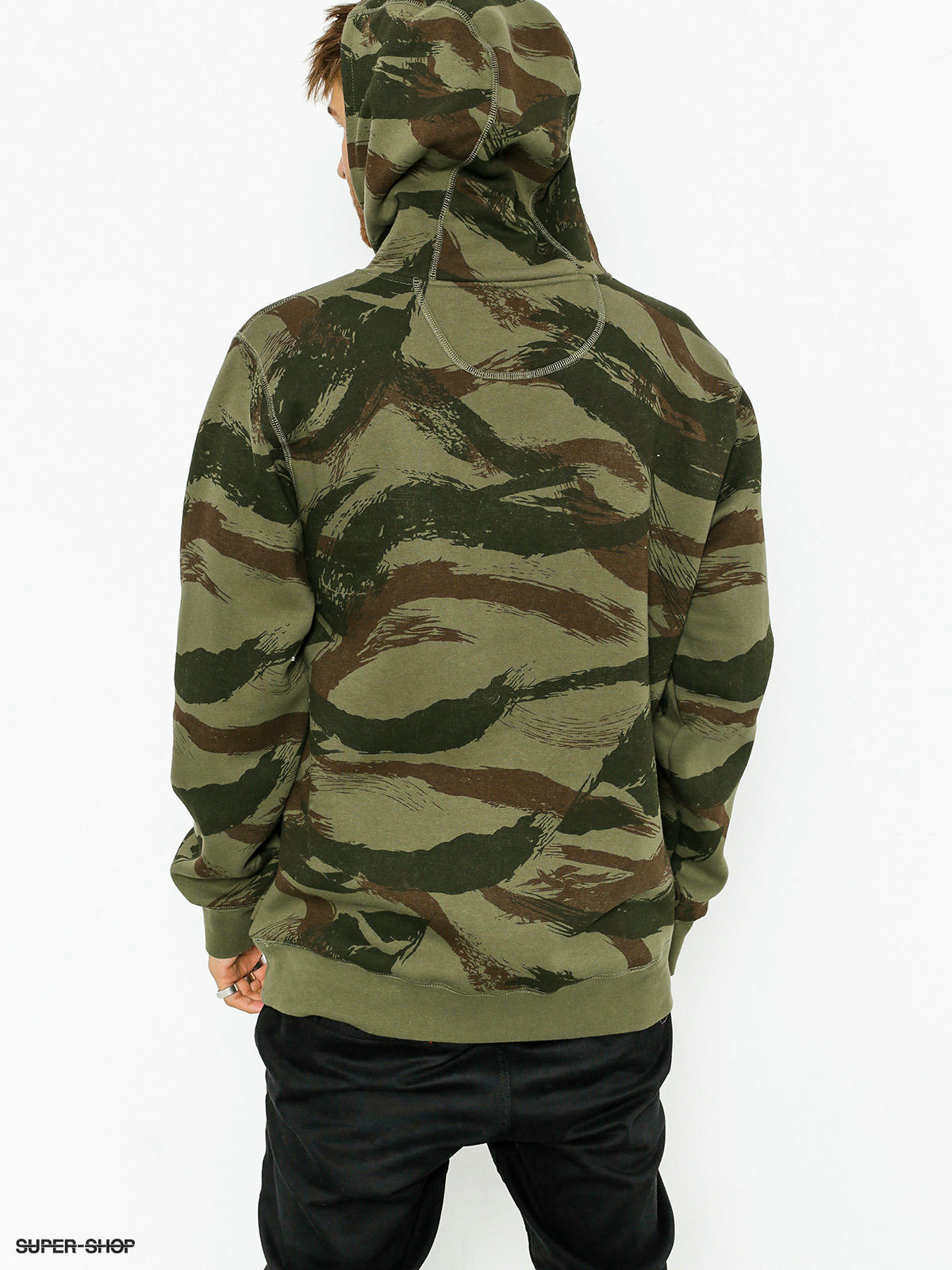 Burton Hoodie Mtn Lgo Hztl HD camo brush camo