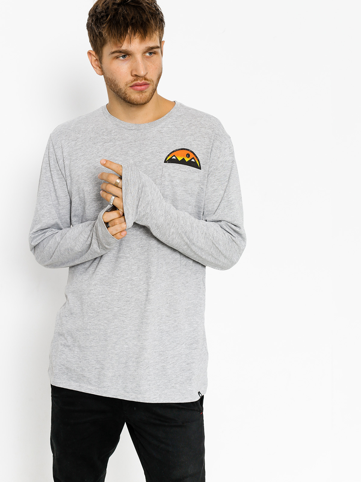 Burton Longsleeve Fowler (gray heather)