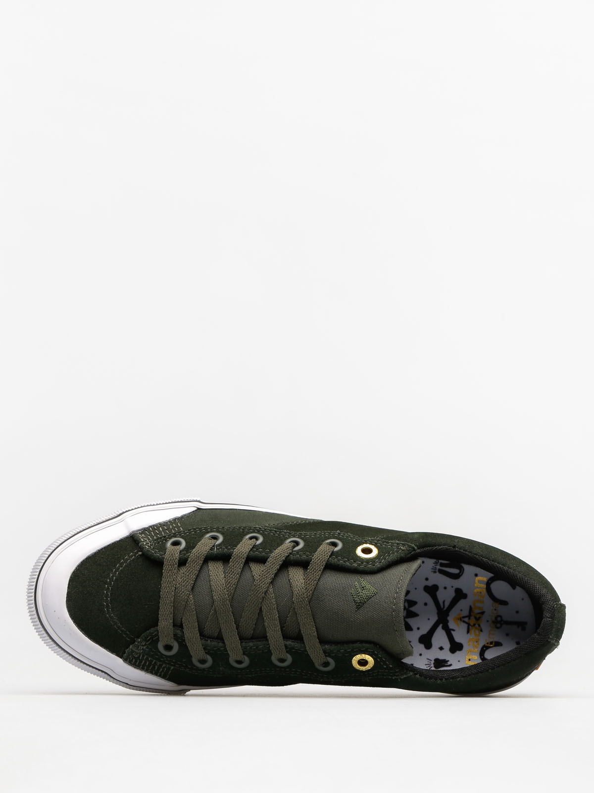 Emerica Shoes Indicator Low X Maatman (green/white)