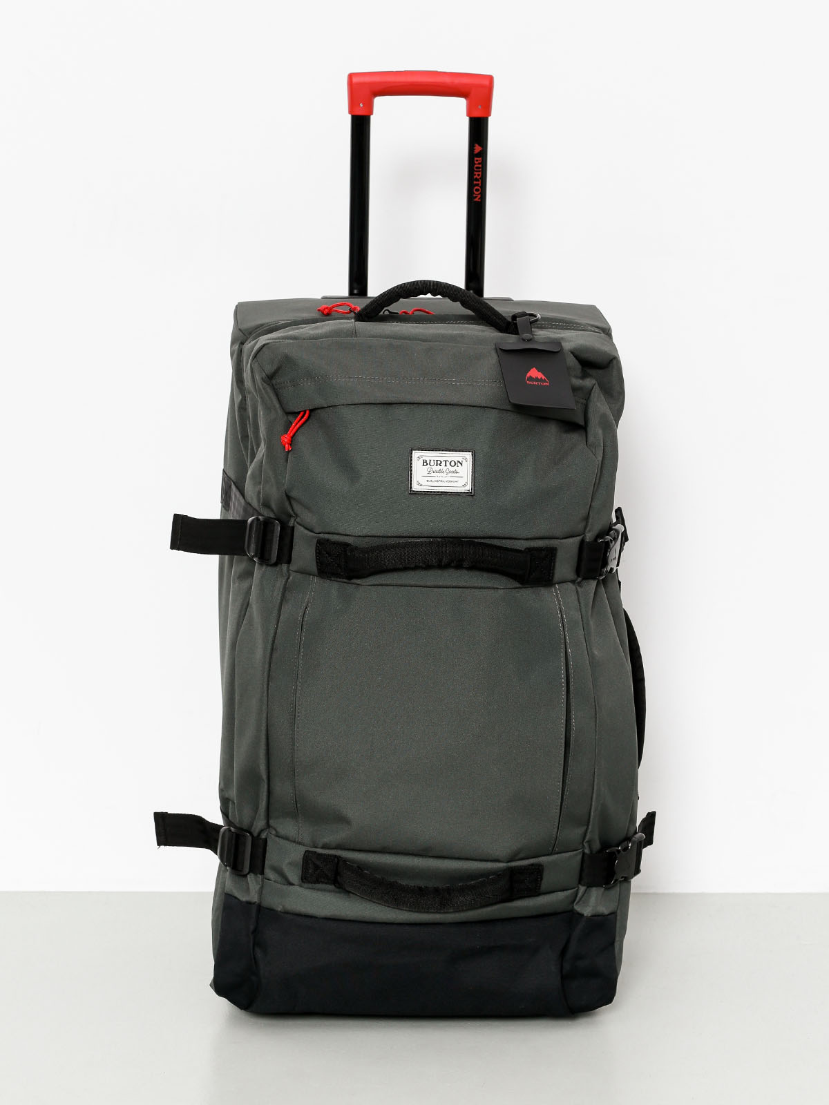 burton exodus roller men's travel bag menswear heather 121l Burton Suitcase Exodus Roller