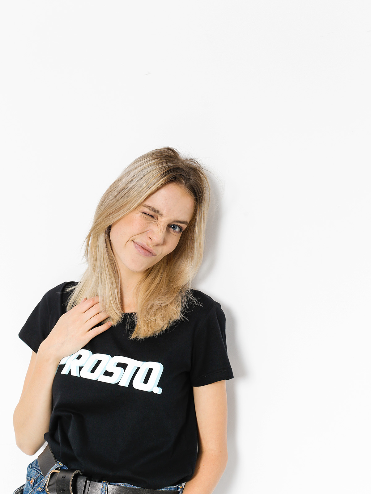 Prosto T-shirt Ssicla Wmn (black)