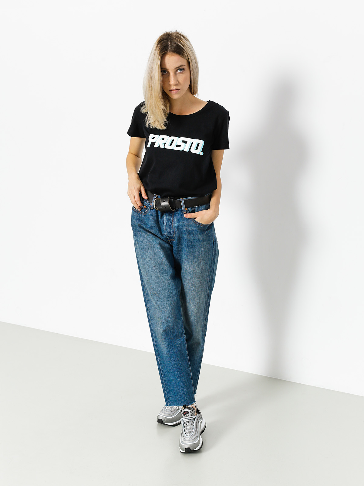 Prosto T-shirt Ssicla Wmn (black)