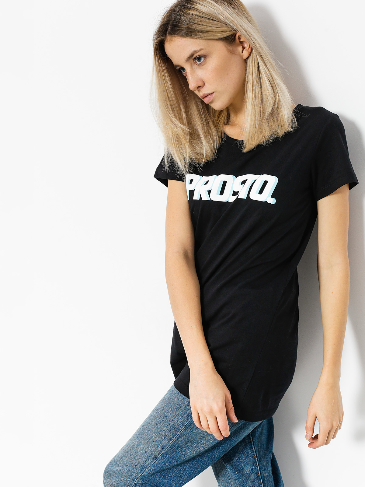 Prosto T-shirt Ssicla Wmn (black)