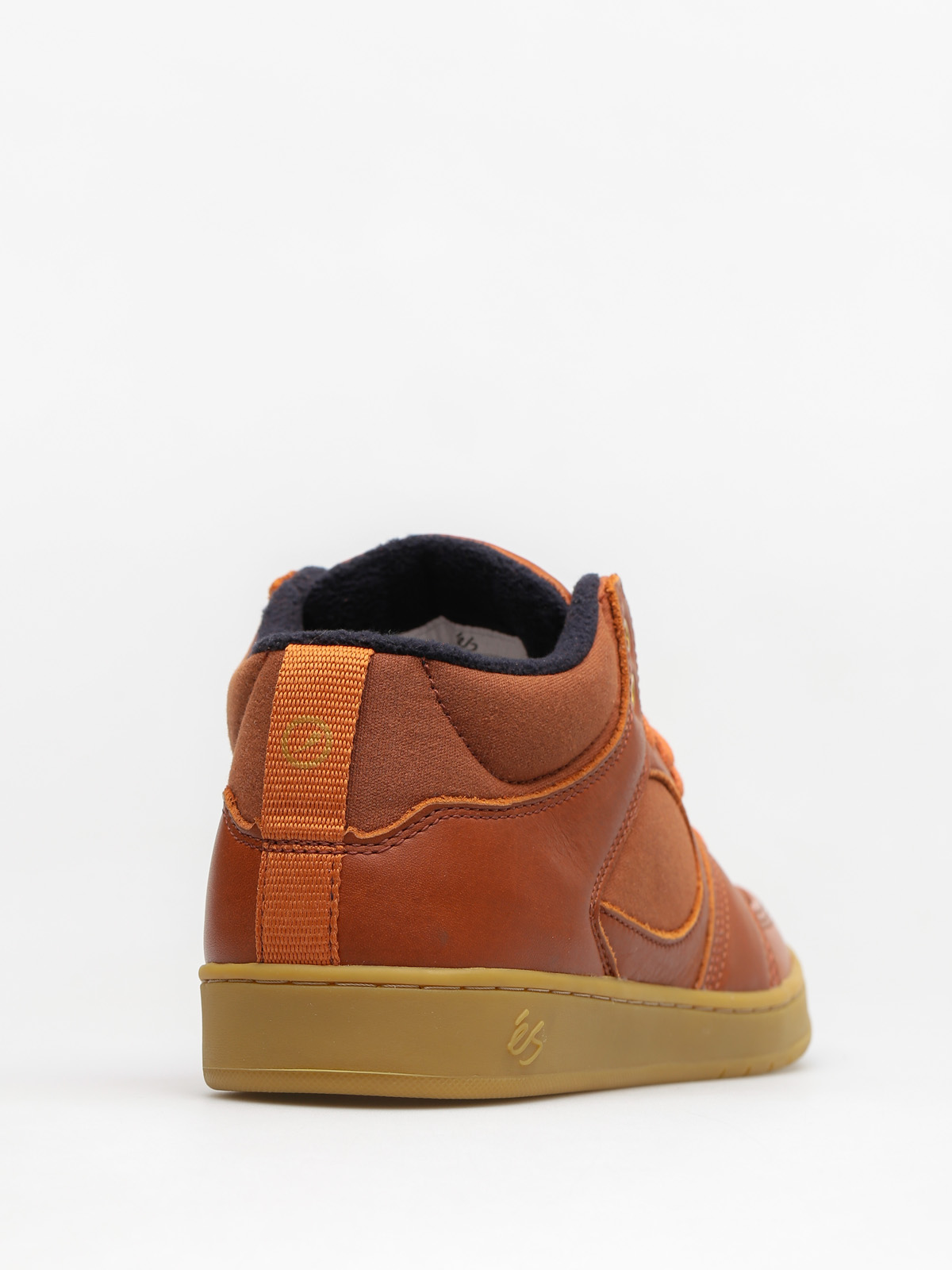 Es Shoes Accel Slim Mid (brown/gum/gold)