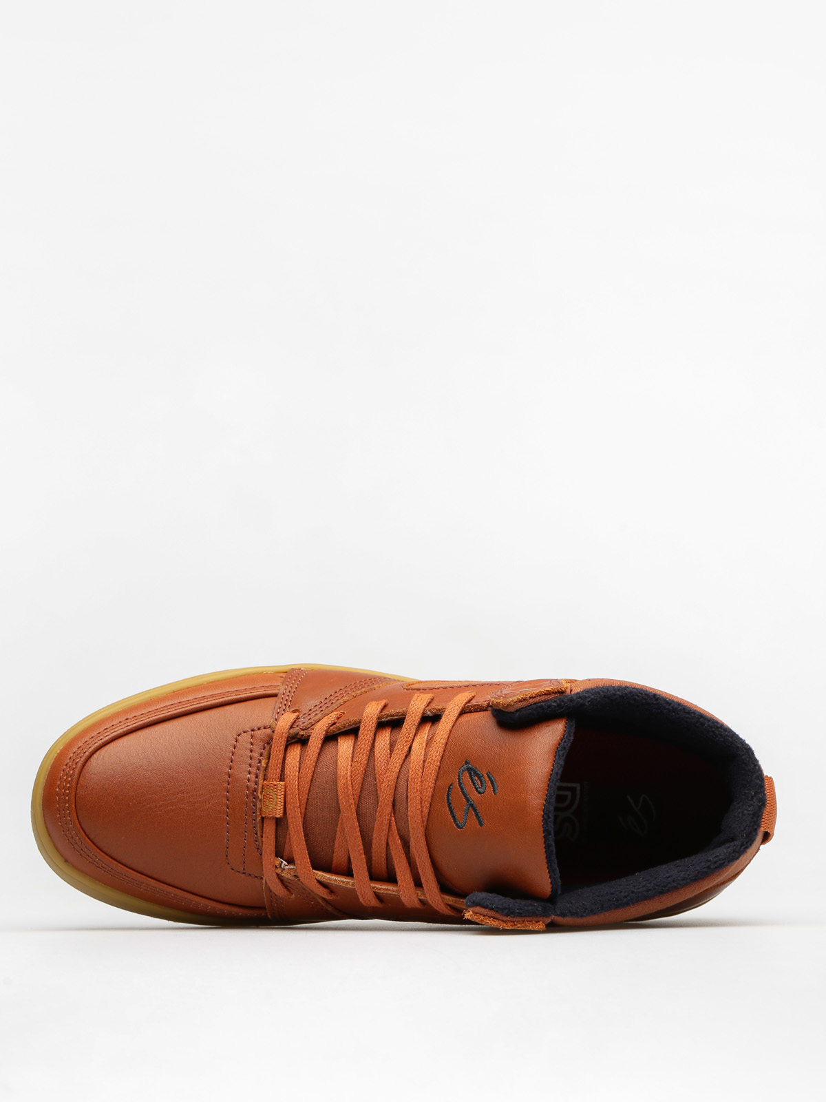 Es Shoes Accel Slim Mid (brown/gum/gold)
