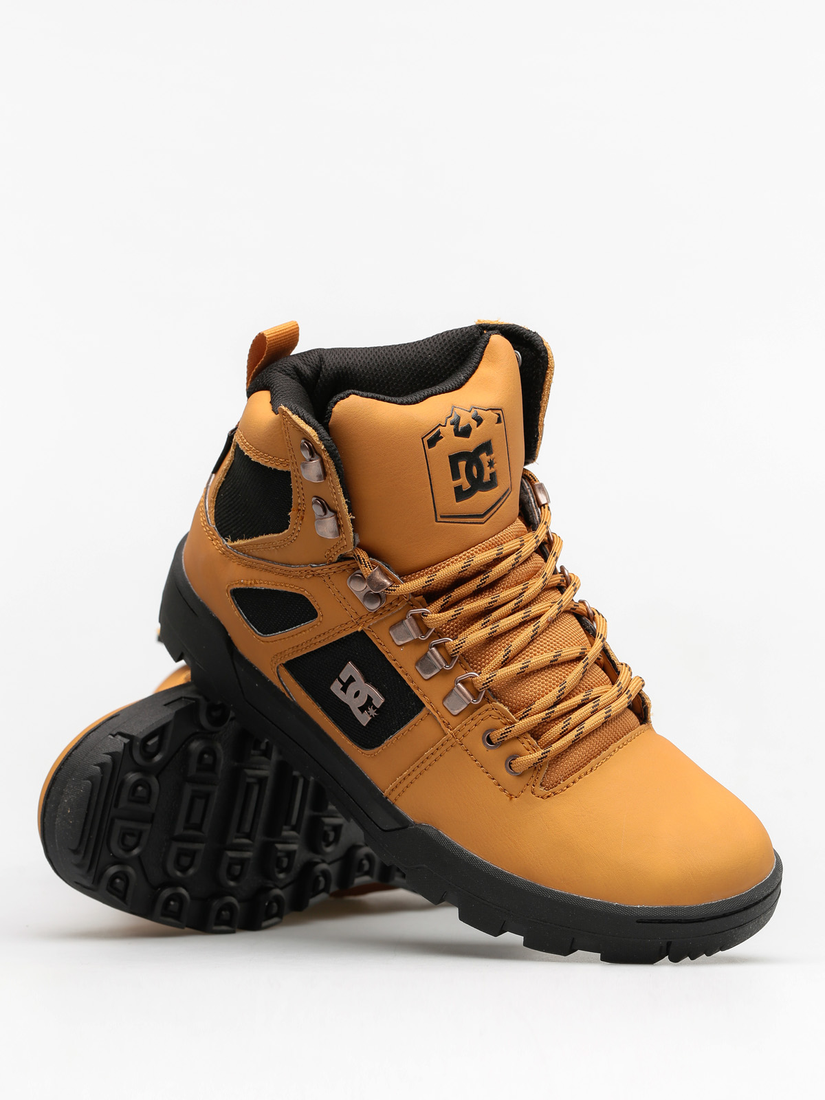 DC Winter shoes Spartan High Wr Boot (wheat/dk chocolate)