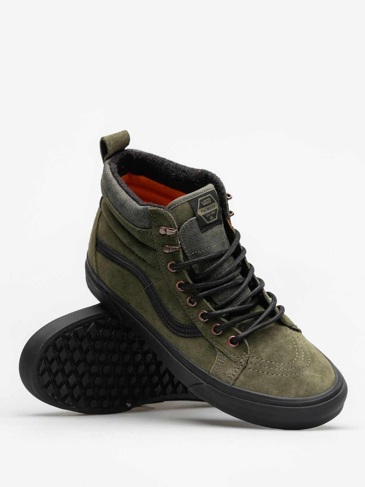 Vans Shoes Sk8 Hi Mte (pat moore/grape leaf)
