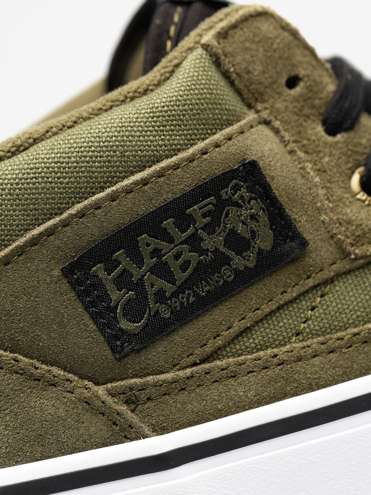 vans half cab winter moss