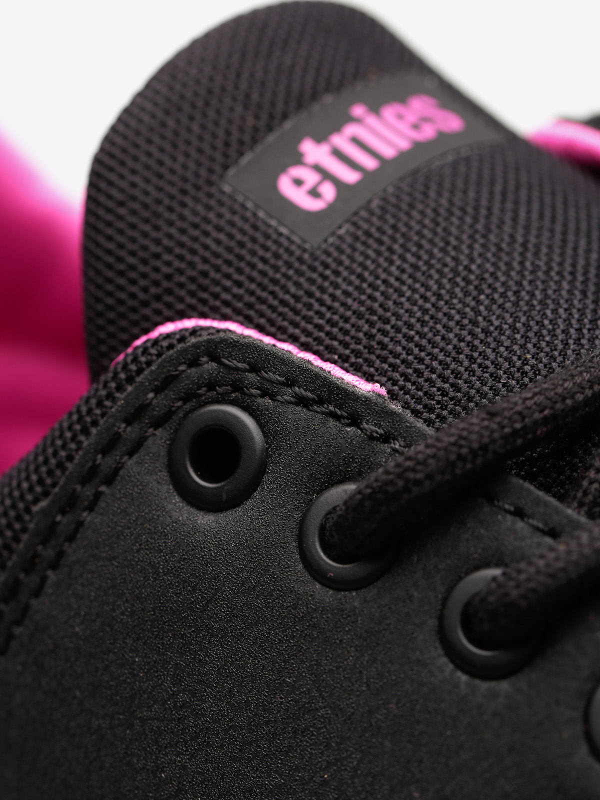 black and pink etnies