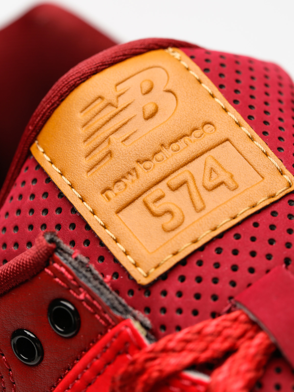 New Balance Shoes 574 (red)