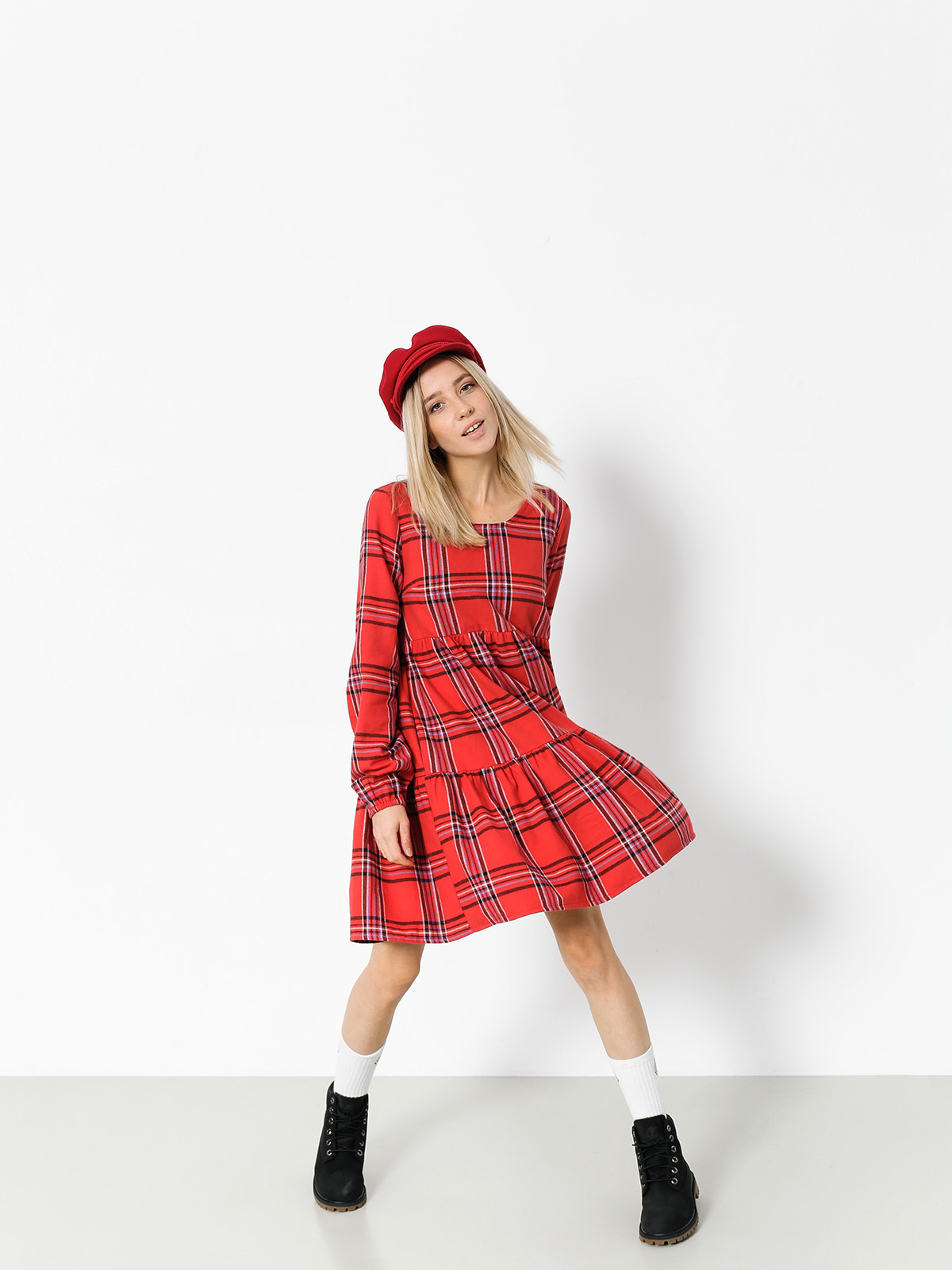 Femi Stories Kleid Matia Wmn (pld red)