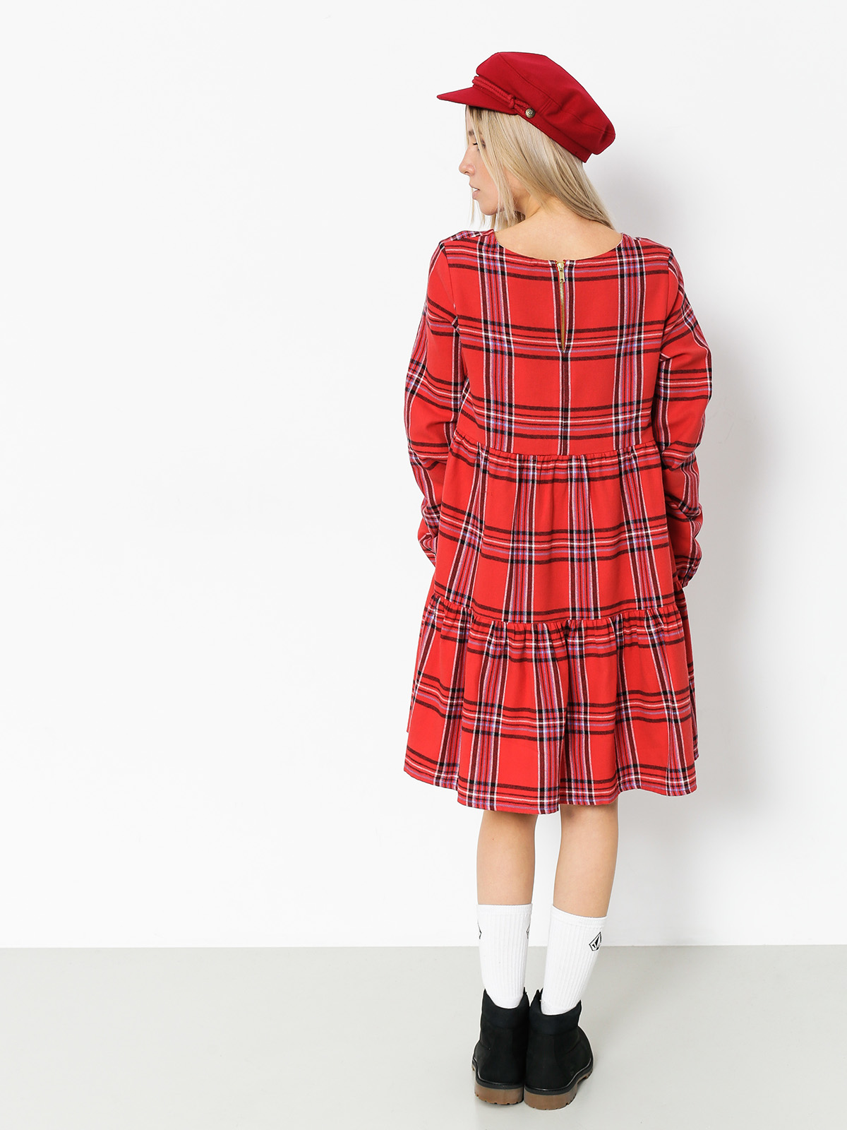 Femi Stories Kleid Matia Wmn (pld red)