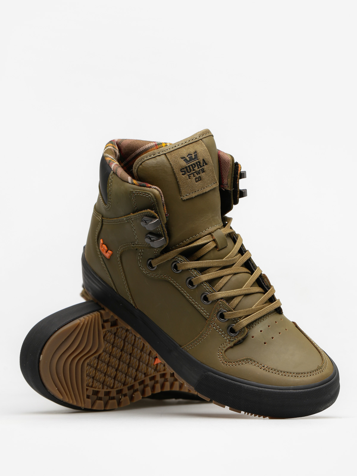 Supra Sneakers Supra Vaider Olive Supra Shoes Vaider Cw (olive Black)