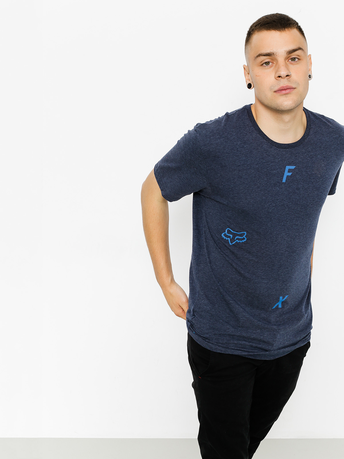 Fox T-Shirt Rewcus (htr mdnt)