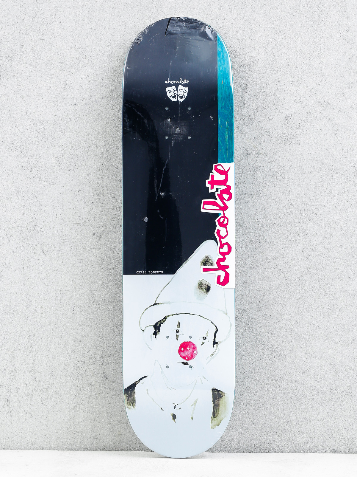 Chocolate Deck Roberts Pagliacci (black/white clown)